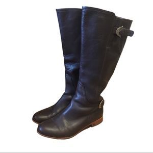 UGG Australia Amberlee Riding Boots Brown Knee High Equestrian Style